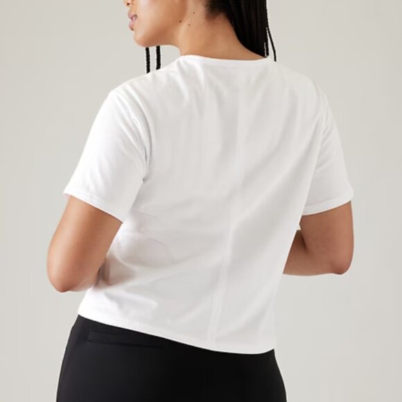 Athleta Essential White Tee - Picture 4 of 7